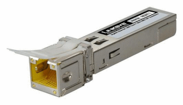 Linksys MGBT1 Gigabit Ethernet LH Mini-GBIC SFP Transceiver