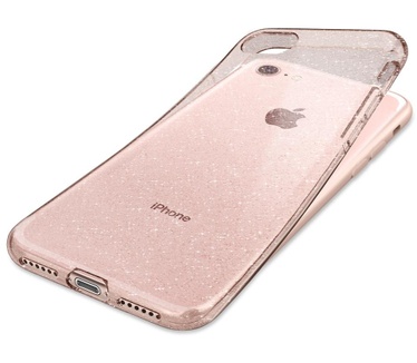 Spigen Apple iPhone 7 Liquid Crystal Glitter Case Roze