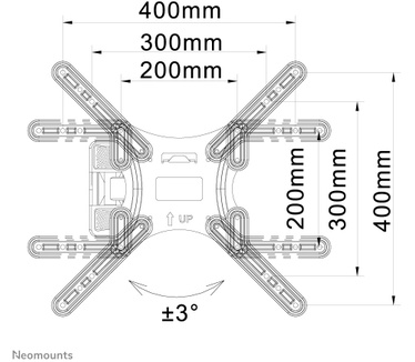 Neomounts by Newstar NM-W325BLACK