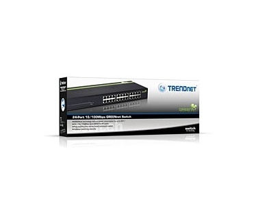 Trendnet 24-Port 10/100Mbps GREENnet Switch