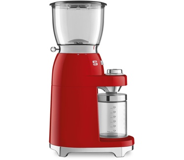 Smeg CGF11RDEU - Elektrische koffiemolen - Rood - 30 maalstanden