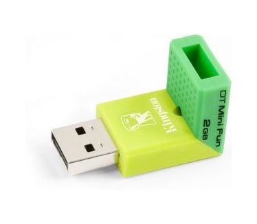 Kingston DataTraveler Mini Fun G2 2GB Groen