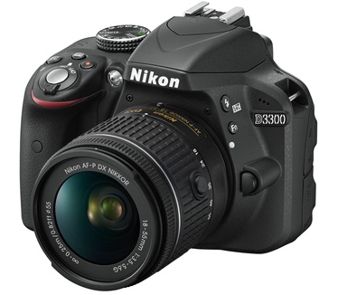 Nikon D3300 + AF-P DX NIKKOR 18-55mm f/3.5-5.6G VR Zwart