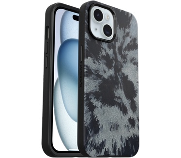 Otterbox Symmetry Series voor MagSafe voor iPhone 15, Burnout Sky (Black) (iPhone 15) Zwart