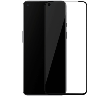 OnePlus 9 3D Gehard Glas Edge To Edge Screenprotector Zwart