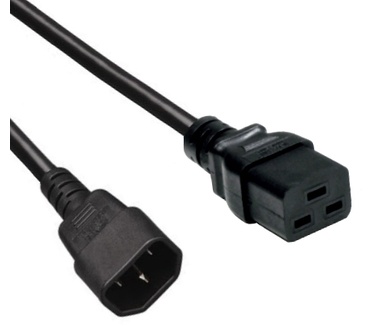 Eeconn Netsnoer, C14 - C19, 3x 1.00mm