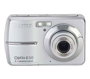 Pentax Optio E50 Zilver