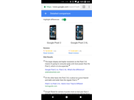 Google Spec Comparison