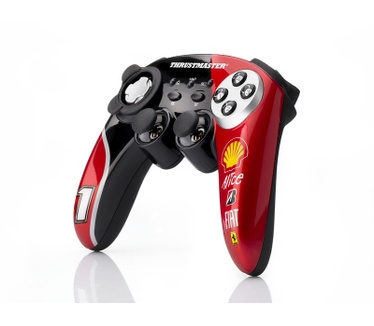 Thrustmaster Thrustmaster Gamepad F1 Wireless Ferrari F60 (PC/PS3) Rood, Zwart
