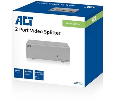 ACT AC7702 VGA splitter 2 ports