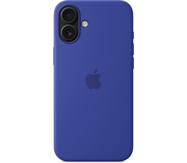 Apple Siliconen Back Cover met MagSafe - iPhone 16 Plus Blauw
