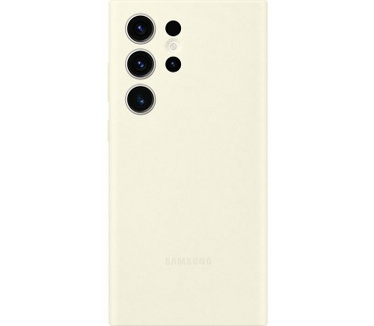 Samsung Originele Silicone Backcover voor de Galaxy S23 Ultra - Cotton Beige