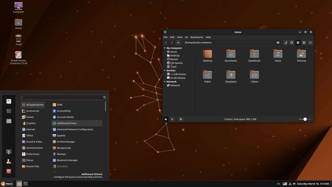 Ubuntu Cinnamon 23.04