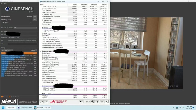 285K benschmark leak