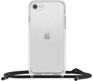 Otterbox OtterBox React Necklace hoesje voor iPhone SE (3rd/2nd gen)/8/7, ultradun, beschermhoesje met verstelbare en afneembare kettingriem, getest volgens militaire standaard, Stardust