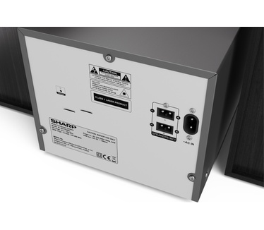 Sharp XL-B517D Zwart