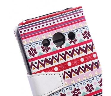 Kees Portemonnee Hoesje Samsung Galaxy Xcover 3 - Aztec Tribe