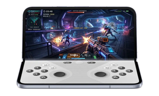 Foldable gaming