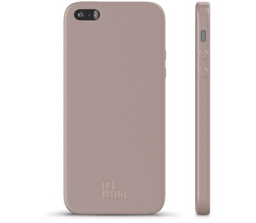 BeHello iPhone 5 / 5S / SE Soft Touch Gel Case Rose Gold