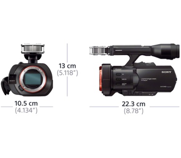 Sony NEX-VG900 Zwart