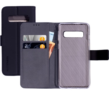 Mobiparts Premium Wallet TPU Case Samsung Galaxy S10 Black