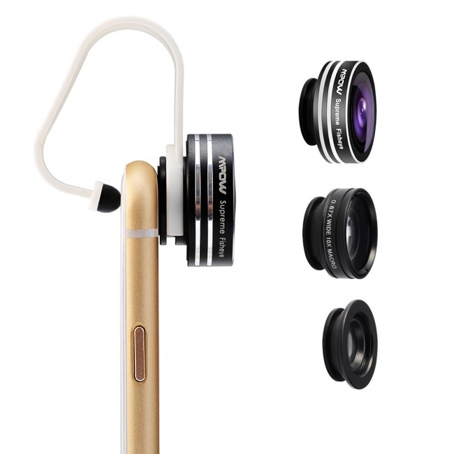 Mpow 3 in 1 Clip-on-lenskit