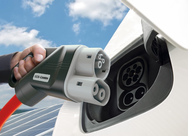 Elektrisch laden auto