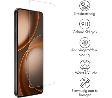 Accezz Gehard Glas Screenprotector Oppo Find X9 Ultra