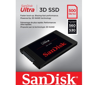 Sandisk Ultra 3D 500GB