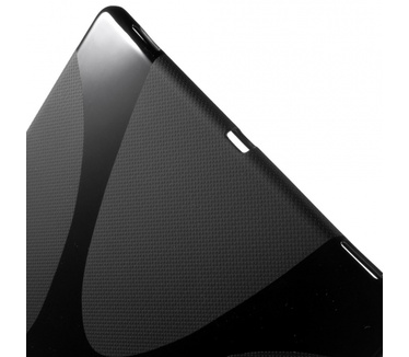 Kees X-line Gel Hoesje Apple iPad Pro - Zwart