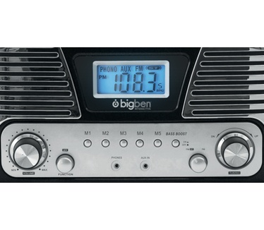 Bigben Interactive Platenspeler Nostalgia met retro look