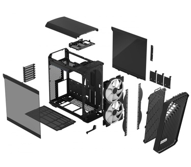 Fractal Design Torrent Compact RGB Black TG Light