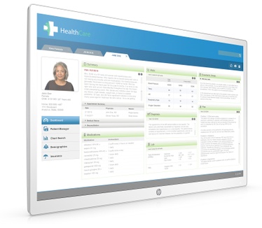 HP Healthcare Edition HC271p Wit
