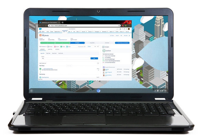 google lijkt installatie chrome os op