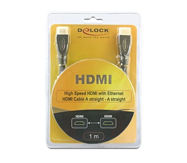 Delock 1m HDMI AM/AM