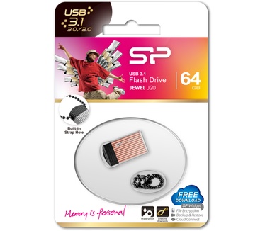 Silicon Power Jewel J20 64GB Rosé Goud