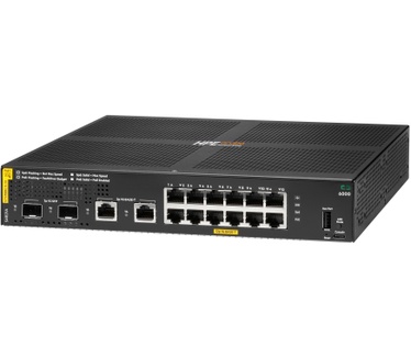 HPE Aruba Networking CX 6000 12p 10M/100M/1G Class4 PoE 2p SFP 1G 139W TAA Switch