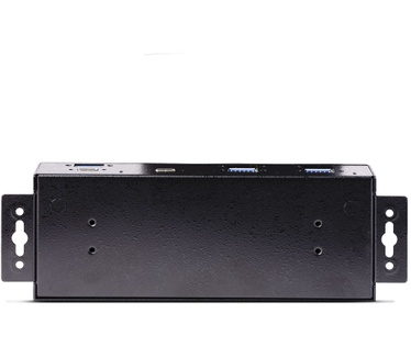 Startech.com 7-Port Industriële USB Hub met Power Adapter, 10Gbps, Metaal, Monteerbaar, 5x USB-A en 2x USB-C Downstream Poorten, ESD Bescherming, Gevoede USB Hub, TAA