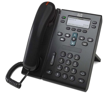 Cisco Cisco Unified IP Phone 6921 Standard - VoIP-telefoon - SCCP, SIP - 2 / Zwart