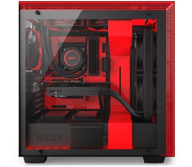 NZXT H700i Rood/Zwart
