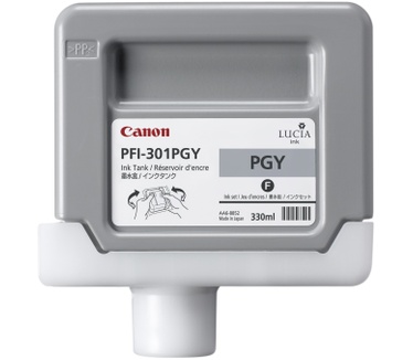Canon PFI-301PGY Pigment Photo Grey Ink Cartridge