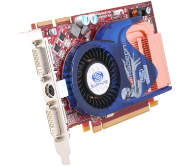 Sapphire Radeon X1650 XT 256MB DDR3 (PCI-e, 2x DVI) 11096-00-20