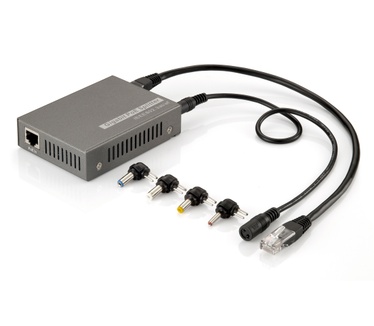 LevelOne Gigabit PoE Splitter, 802.3at/af PoE, 5-12V DC Output
