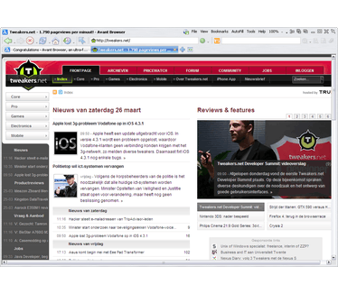 Avant Browser 2011 screenshot