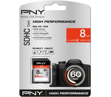 PNY 8GB SDHC