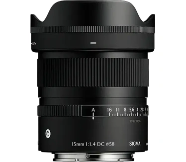 Sigma Contemporary 15mm f/1.4 DC Sony E-mount objectief