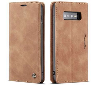 Caseme Samsung Galaxy S10 Retro Wallet Case - Bruin