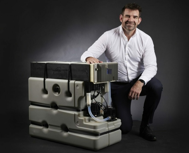 Een zinkbromide-flowcellaccu van RedFlow