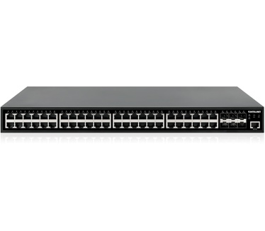 Intellinet 54-Port L2+ Fully Managed PoE+ Switch with 48 Gigabit Ethernet Ports and 6 SFP+ Uplinks