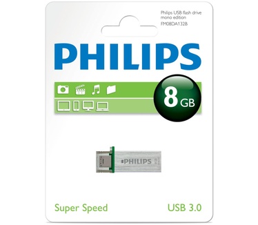 Philips FM08DA132B 8GB Aluminium
